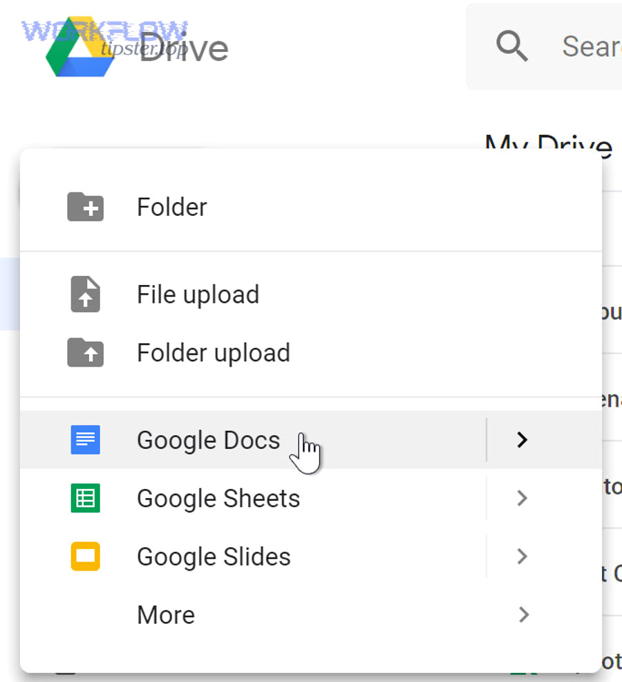 How can you set Google Drive to automatically convert uploads to Google Docs format?
