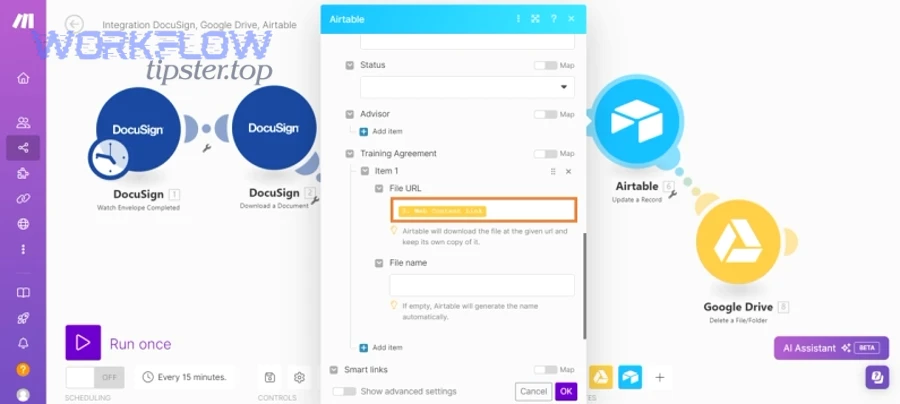 Process icon representing step-by-step automation implementation