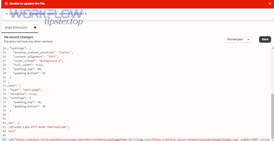JSON logo