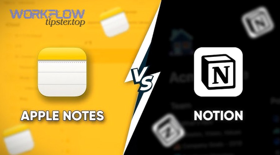 Comparison image showing two apps side by side