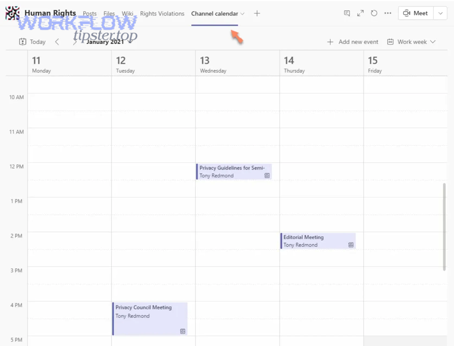 Google Calendar icon representing event creation and time blocking