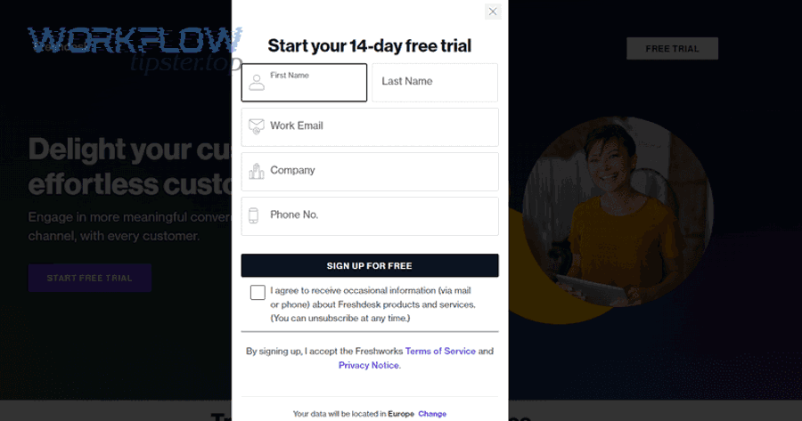 Real-time tracking dashboard for operational workflows