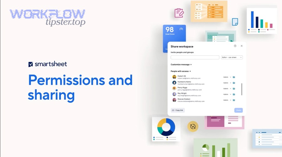 Smartsheet permissions and sharing video thumbnail