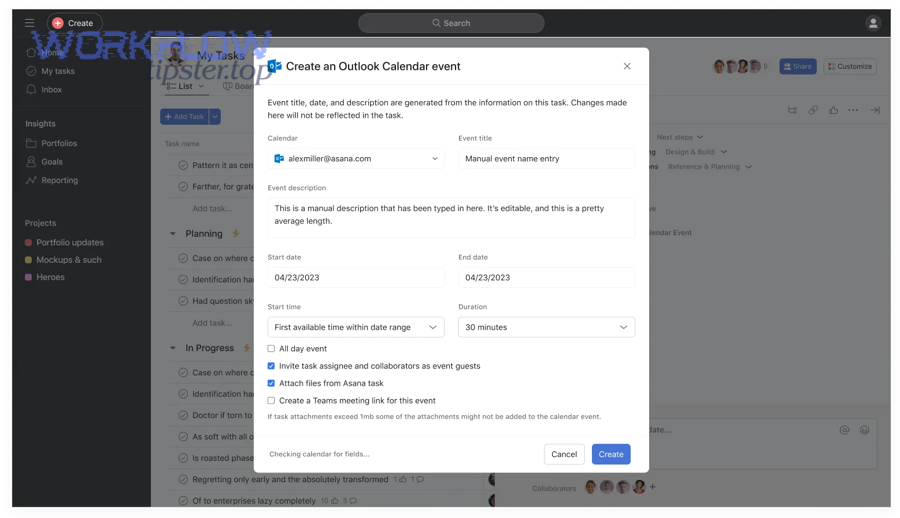Reliable integrations for scheduling tools