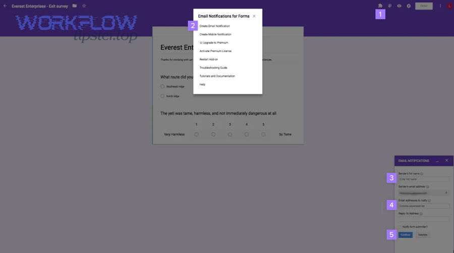 What do you need before connecting a form to an Asana project?