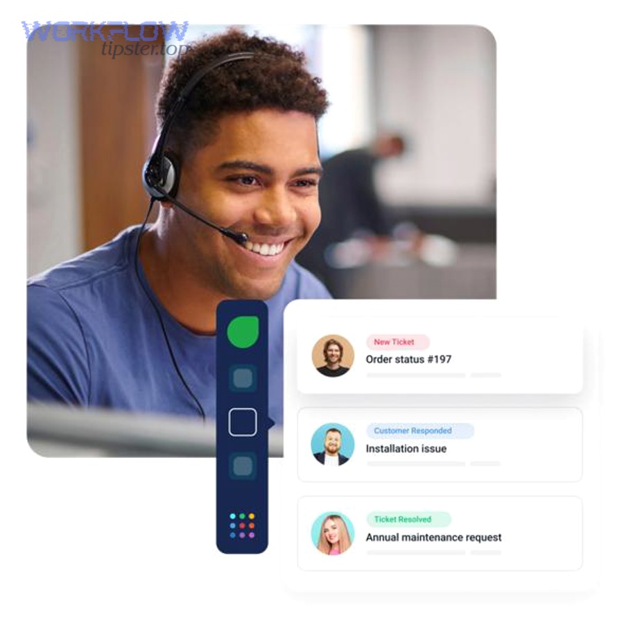 Team receiving structured alerts and coordinating work
